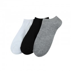 In Stock Good Cheap Soild Color Men Customized Short Ankle Socks