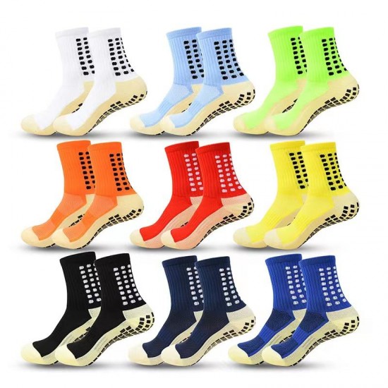 Wholesale Grip Socks Football Custom Soccer Grip Socks Grip Socks Football Soccer White